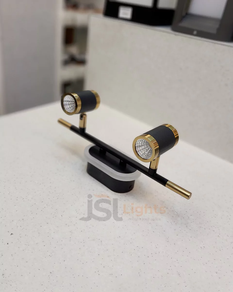 12W LX 087 Black RoseGold Wall Mirror Light Spotlight Aluminium Body Picture Light