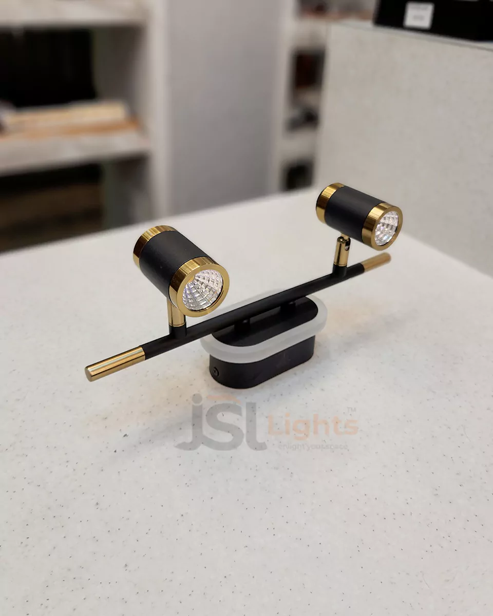 12W LX 087 Black RoseGold Wall Mirror Light Spotlight Aluminium Body Picture Light