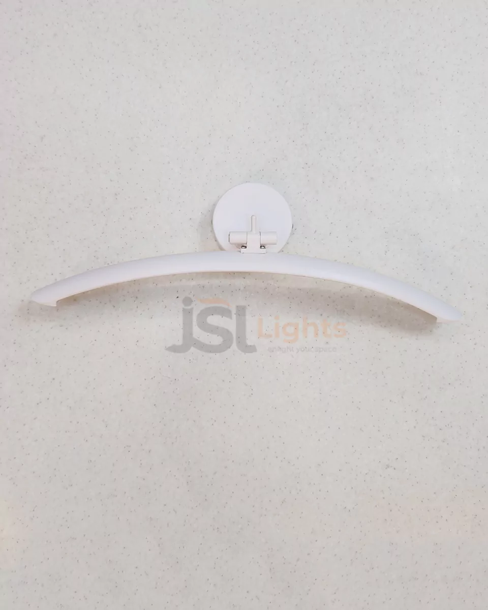 12W LX White 876 Curve Mirror Light Bathroom Wash Basin light Aluminium Body Picture Light
