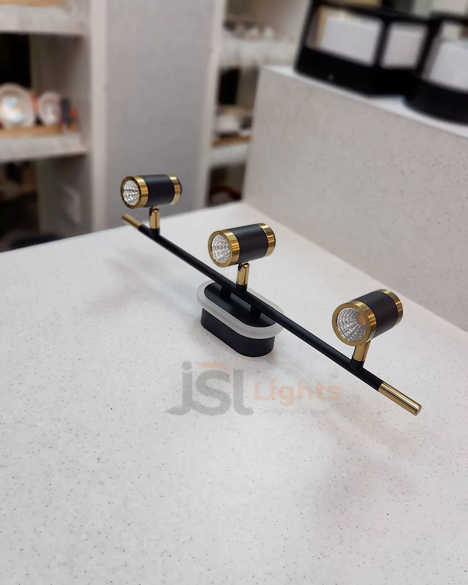 17W LX 087 Black RoseGold Wall Mirror Light Spotlight Aluminium Body Picture Light