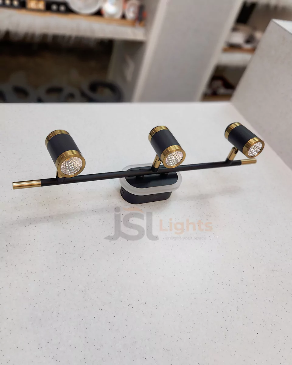 17W LX 087 Black RoseGold Wall Mirror Light Spotlight Aluminium Body Picture Light