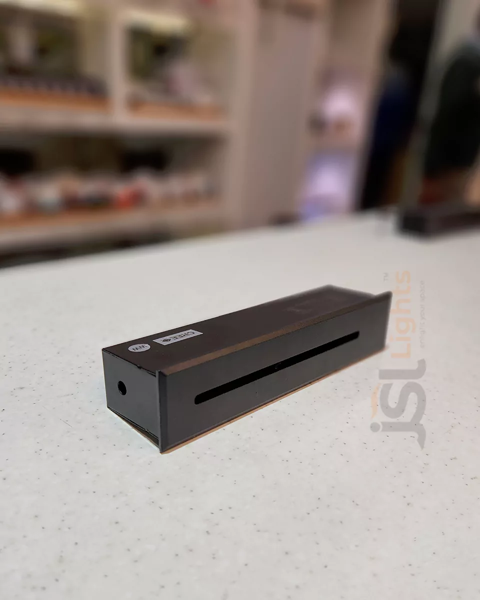 3W Apra Linear Black Foot Light 626C with Stair Light Weather Proof Light IP54