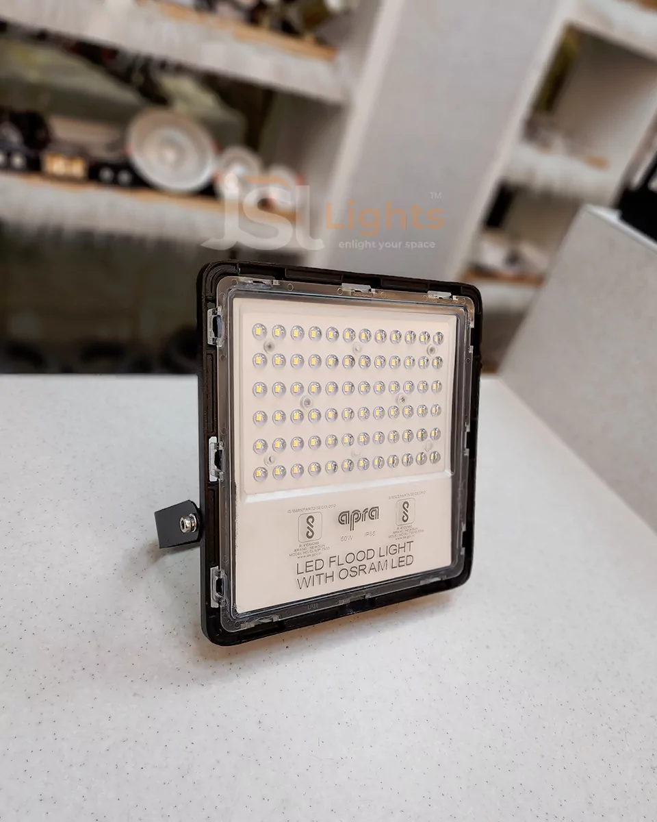 50W Apra Outdoor LED Flood Light Sonet Aluminium Body Waterproof Halogen Light for Factory Warehouse IP65