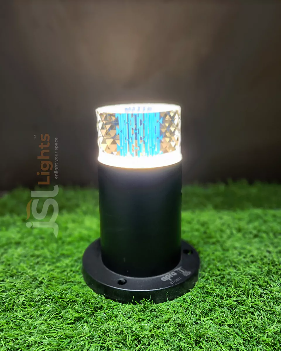5W Apra 7" Color Changing Gate Light for Outdoor Pillars 1031 3CCT Pillar Post Light 3000K