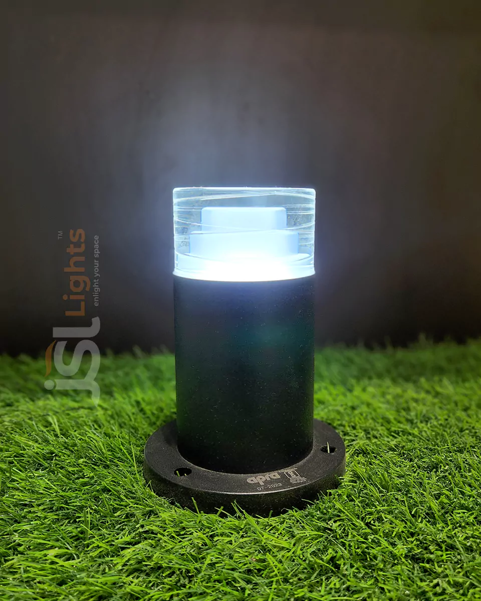 7" Apra Color Changing Gate Light 1035 for Outdoor Pillars 5W Gate Lamp Aluminium Body 3CCT Pillar Post Light