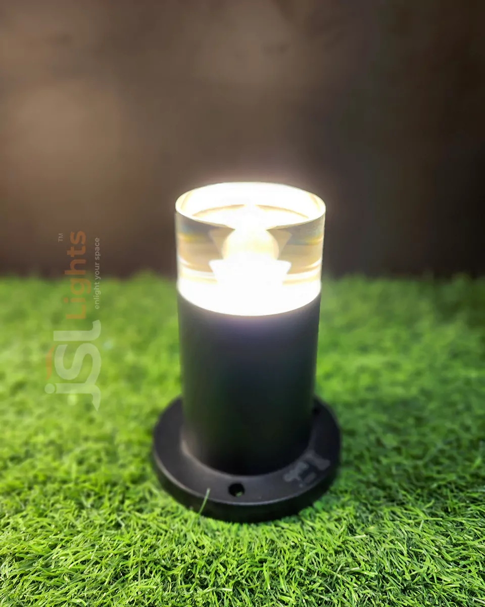7" Apra Color Changing Gate Light 1038 for Outdoor Pillars 5W Gate Lamp Aluminium Body 3CCT Pillar Post Light 3000K