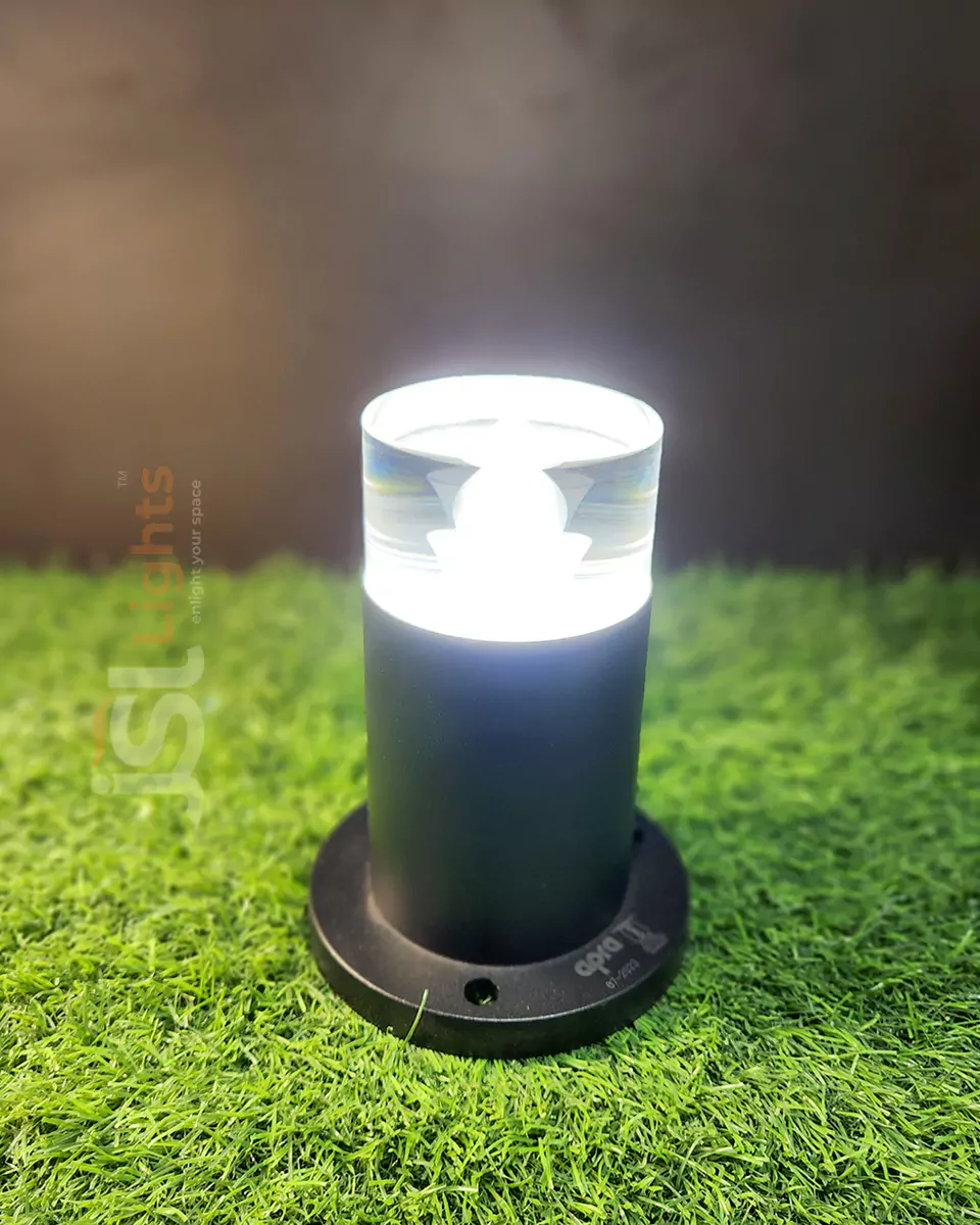 7" Apra Color Changing Gate Light 1038 for Outdoor Pillars 5W Gate Lamp Aluminium Body 3CCT Pillar Post Light 4000K