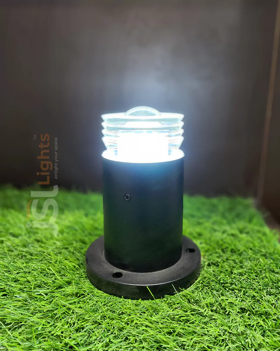 7" Apra Color Changing Gate Light 1038 for Outdoor Pillars 5W Gate Lamp Aluminium Body 3CCT Pillar Post Light