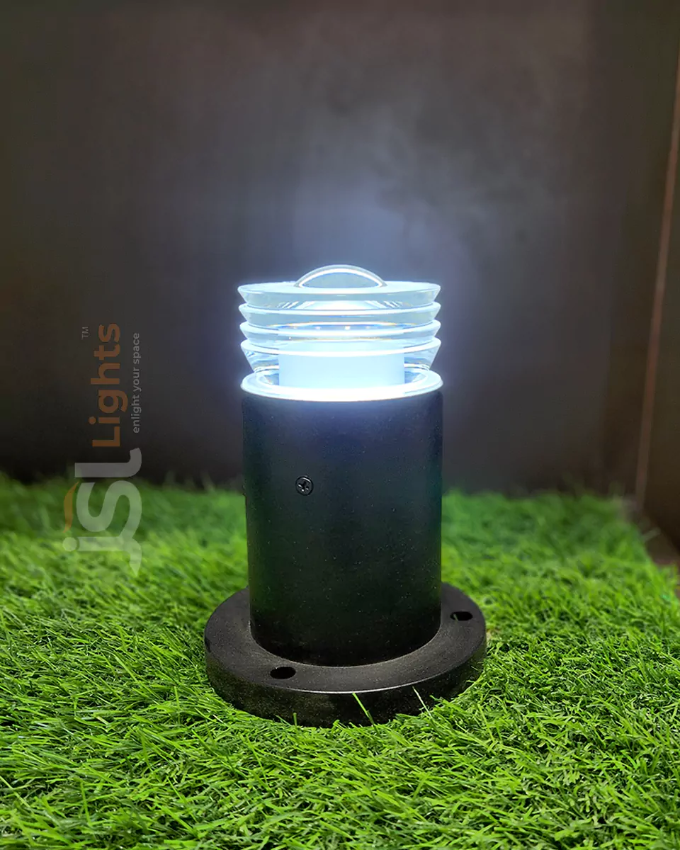 7" Apra Color Changing Gate Light 1038 for Outdoor Pillars 5W Gate Lamp Aluminium Body 3CCT Pillar Post Light