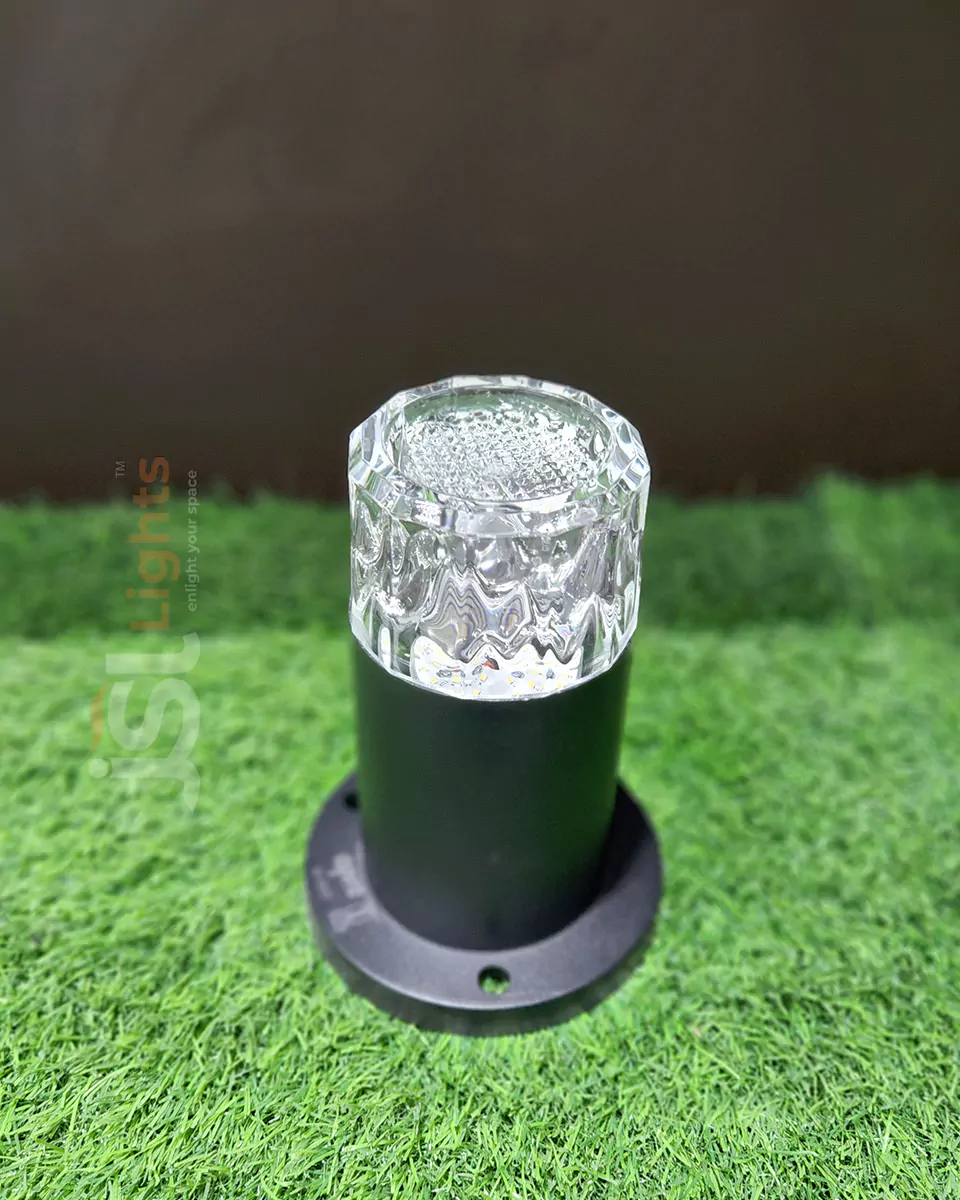 7" Apra Color Changing Gate Light 1039 for Outdoor Pillars 5W Gate Lamp Aluminium Body 3CCT Pillar Post Light