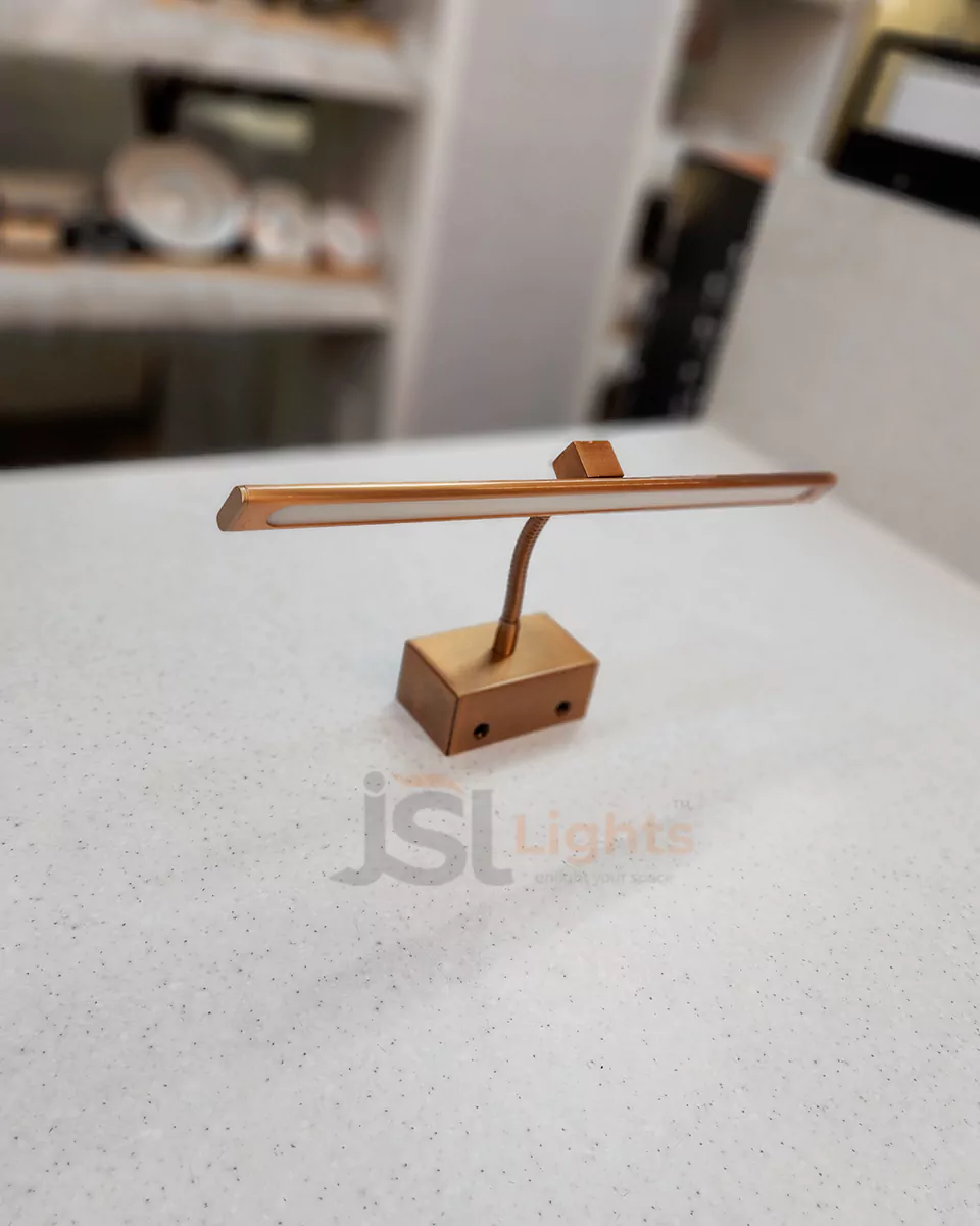 6W LX 675 Copper Wall Mirror Light Bathroom Wash Basin light Aluminium Body Picture Light
