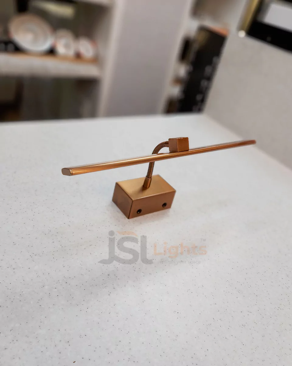 6W LX 675 Copper Wall Mirror Light Bathroom Wash Basin light Aluminium Body Picture Light