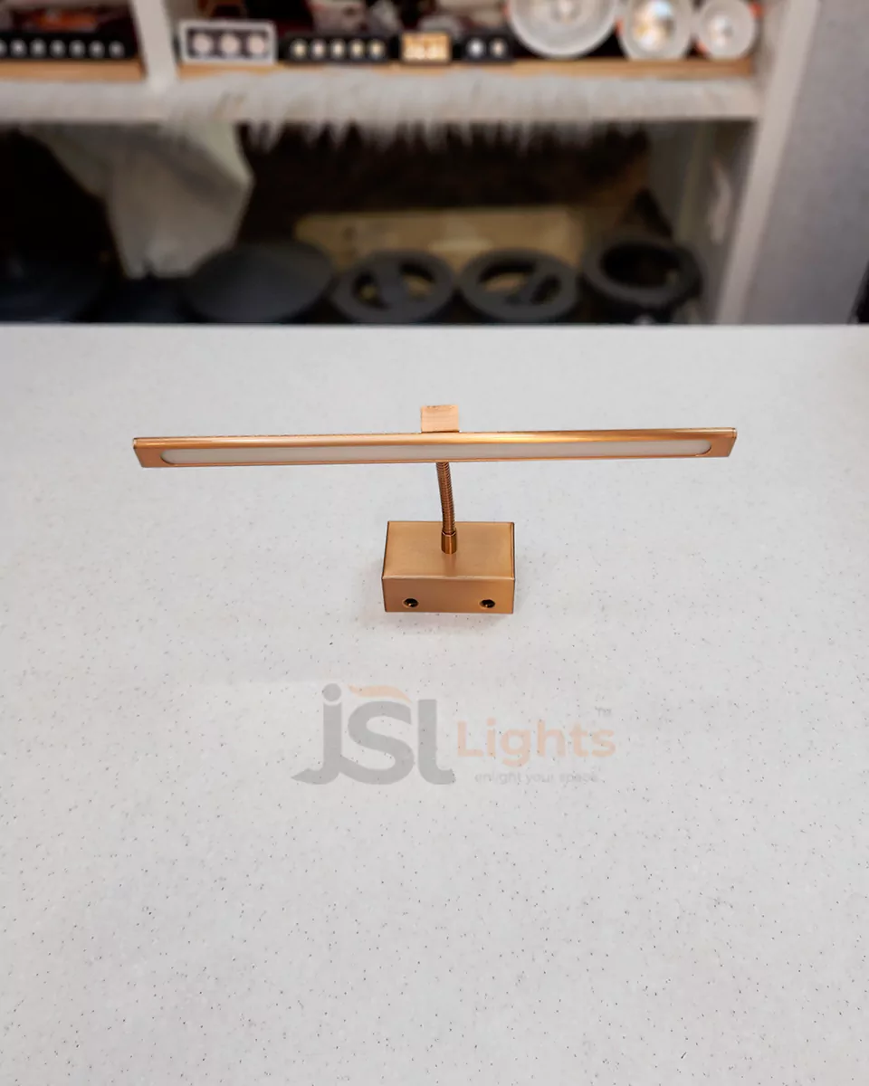 6W LX 675 Copper Wall Mirror Light Bathroom Wash Basin light Aluminium Body Picture Light