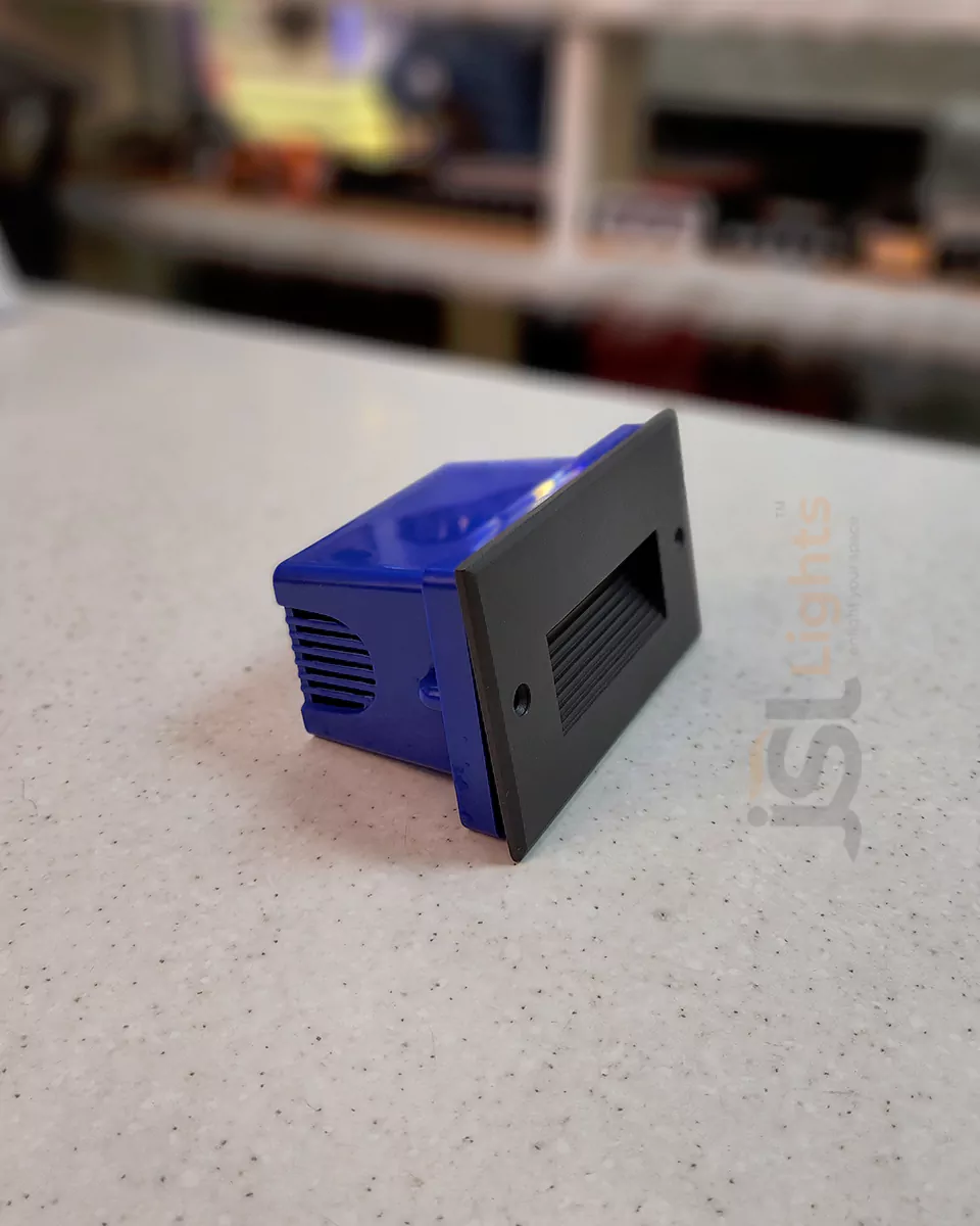 6W Apra 9306 Blue Foot Light Aluminium Body Weather Proof Stair Light IP54