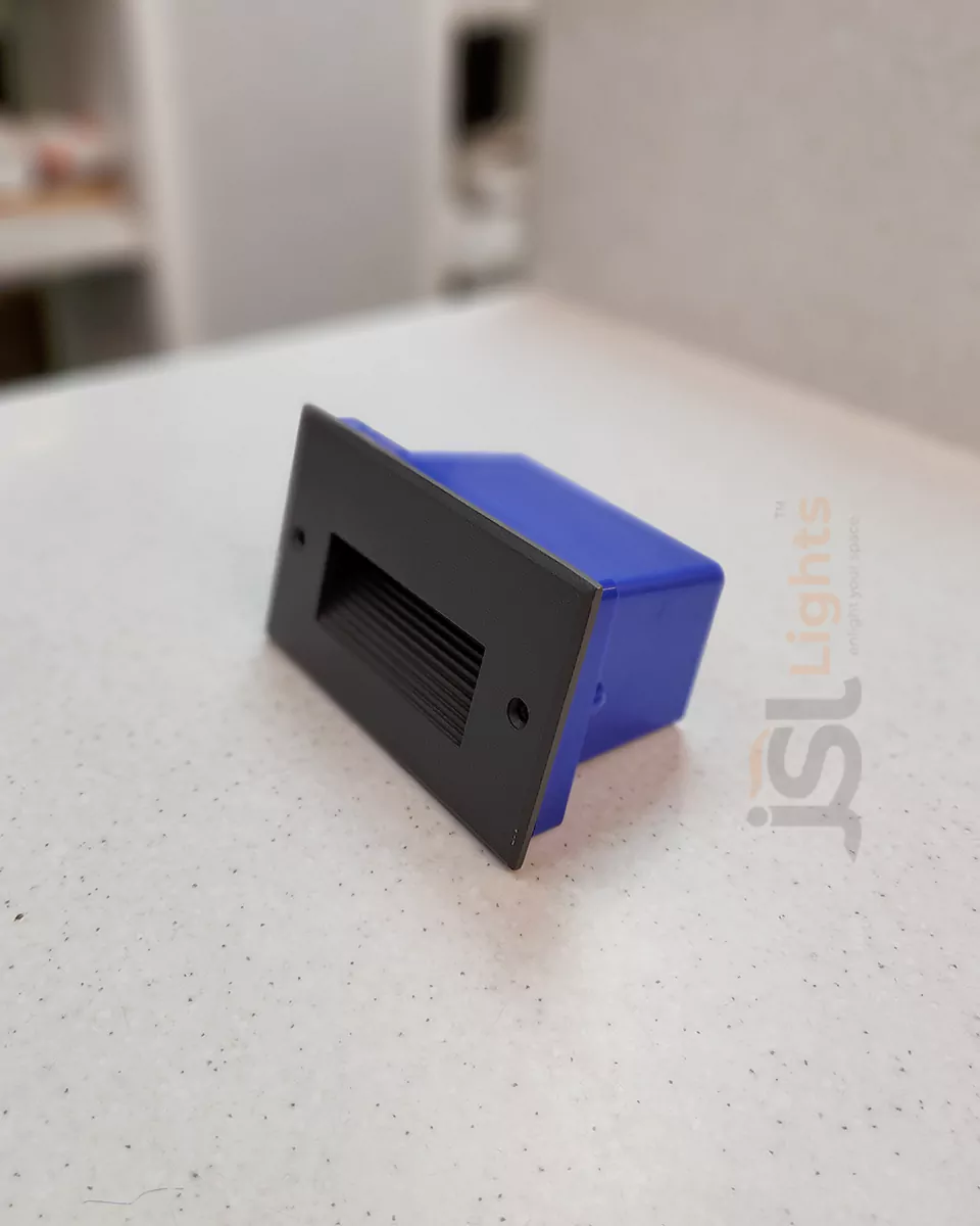 6W Apra 9306 Blue Foot Light Aluminium Body Weather Proof Stair Light IP54