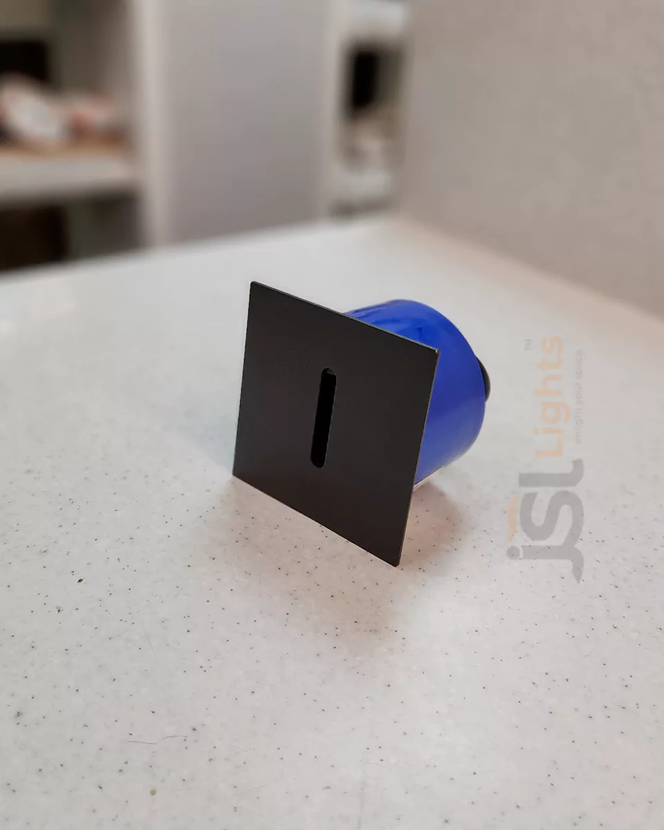 6W Apra 8401 Square Foot Light Black and Blue Aluminium Body Weather Proof Stair Step Light IP54
