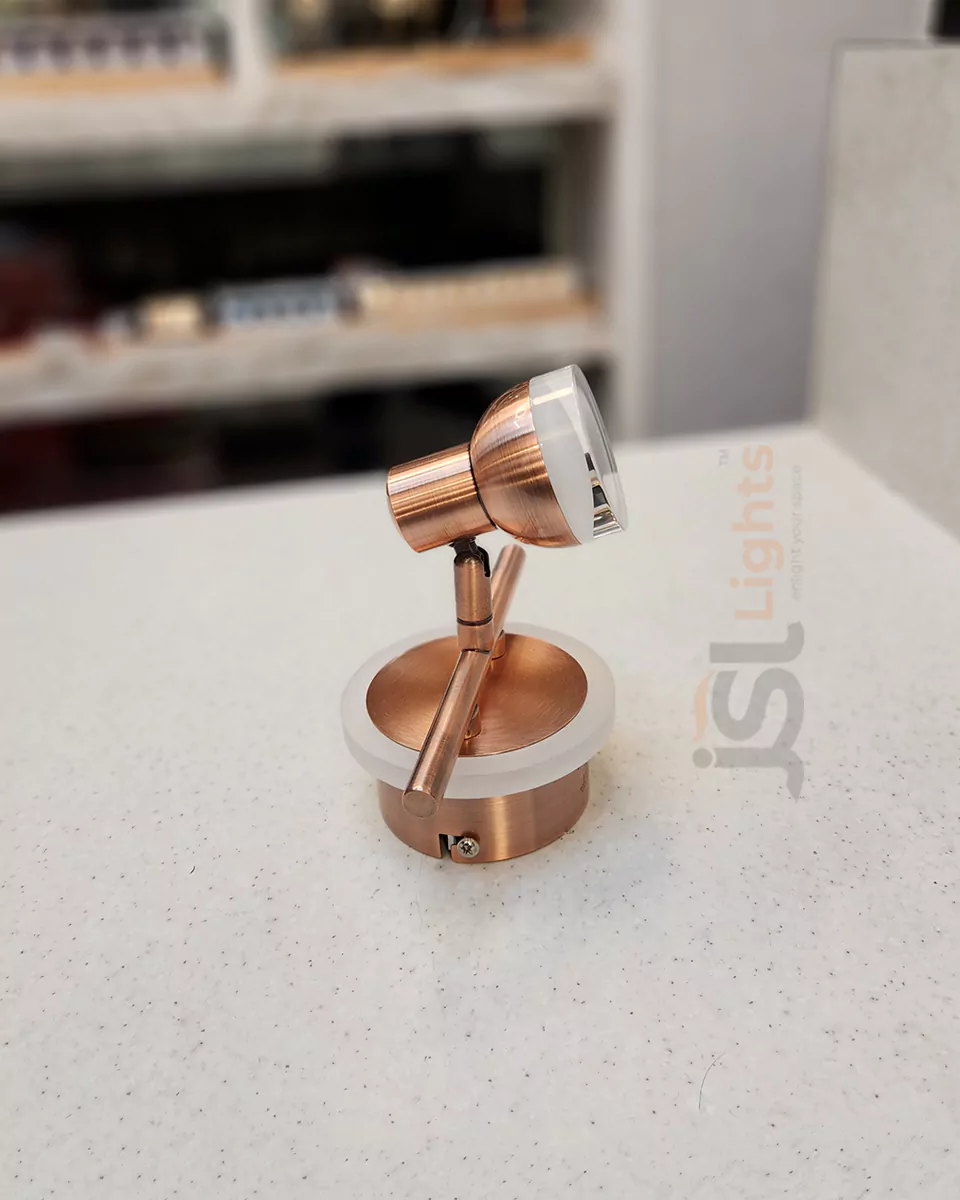 7W (5+2W) LX 987 Copper Mirror Light Bathroom Wall Lamp Picture Light Vanity Light 3000K