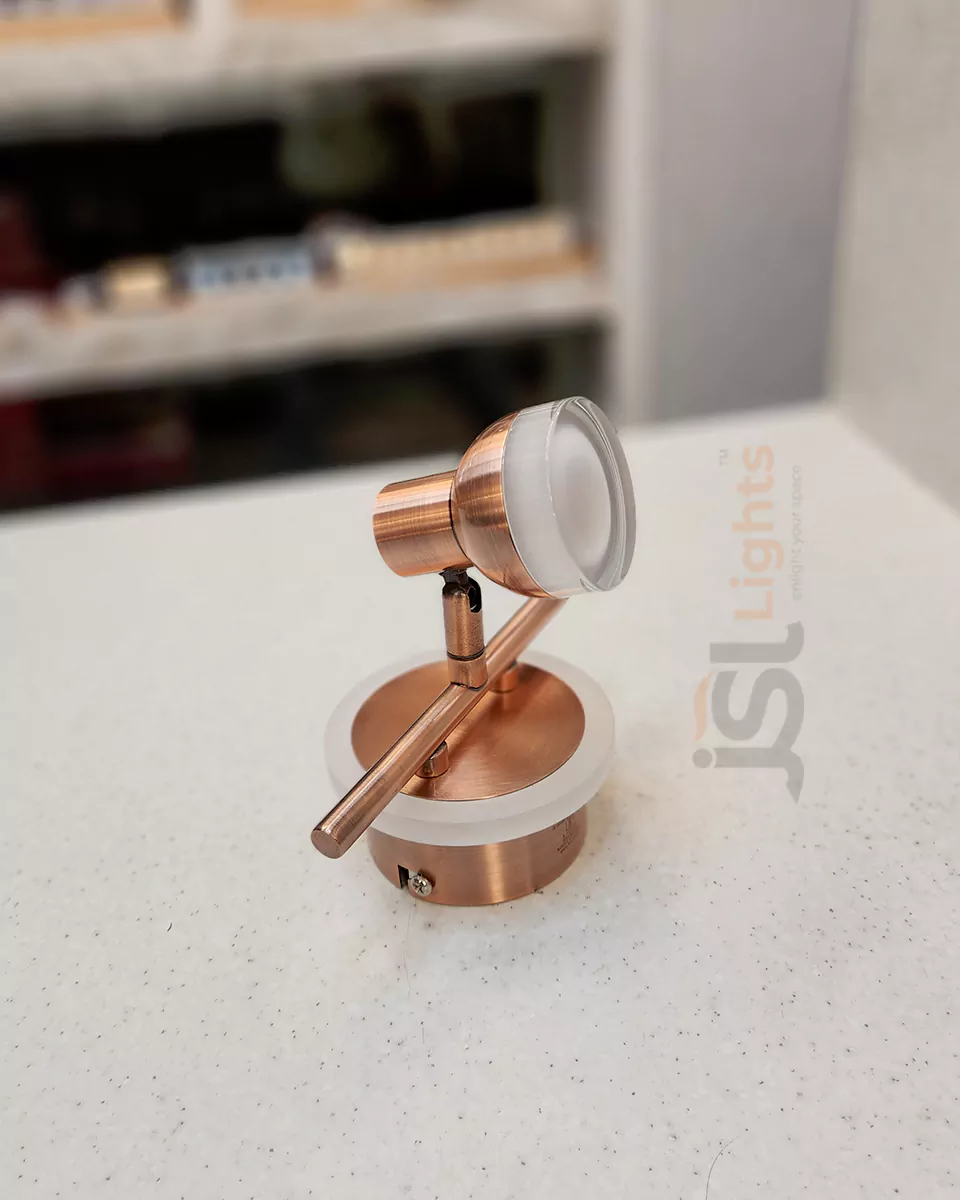 7W (5+2W) LX 987 Copper Mirror Light Bathroom Wall Lamp Picture Light Vanity Light 3000K