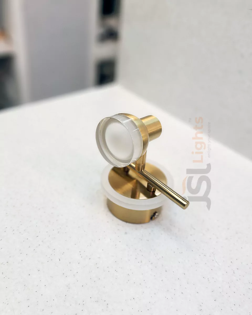 7W (5+2W) LX 987 Antique Brass Mirror Light Bathroom Wall Lamp Picture Light Vanity Light 3000K