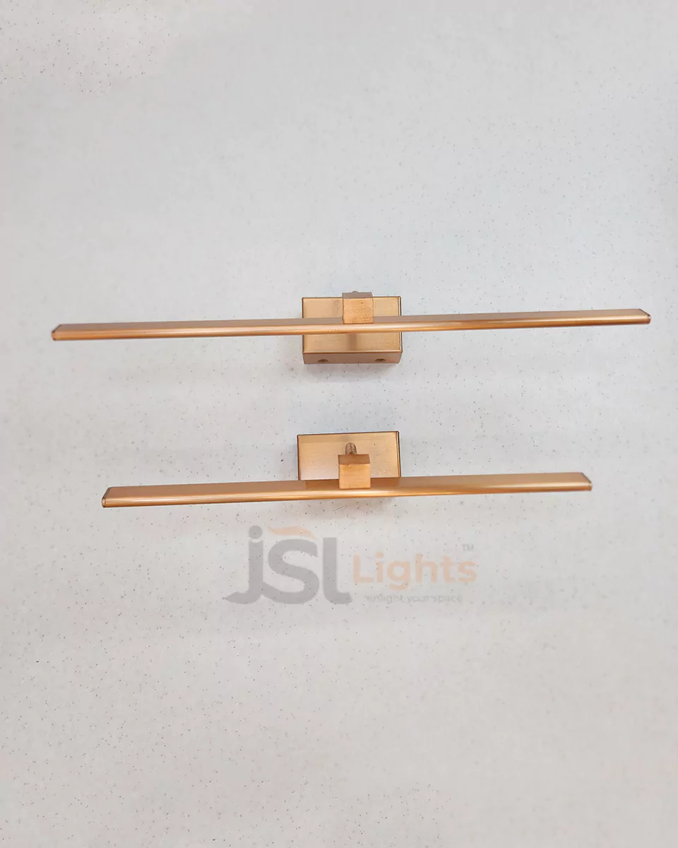 LX 675 Copper Wall Mirror Light Bathroom Wash Basin light Aluminium Body Picture Light
