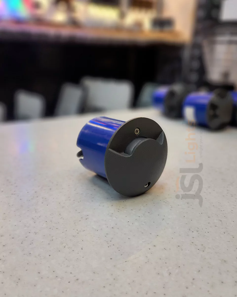 Apra 1W Blue Garden Foot Light 1 Way Ground Burial Light Aluminium Body