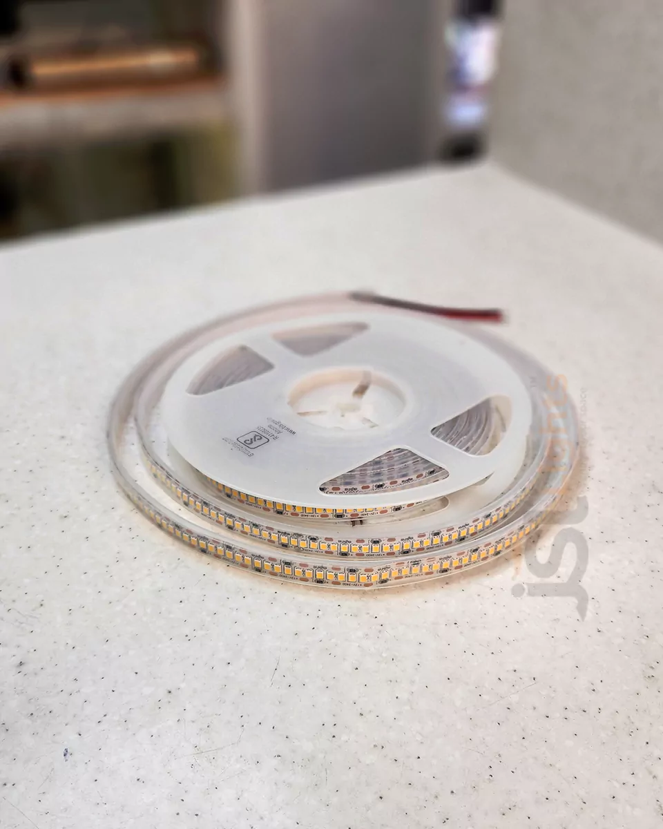 Apra 240LED Water Proof LED Strip Light 2835 SMD IP67 Profile Strip Light 3000K Cove Light | 5 Meter roll.