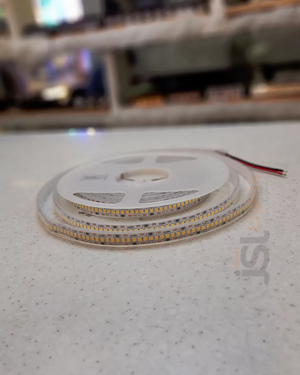Apra 240LED Water Proof LED Strip Light 2835 SMD IP67 Profile Strip Light 3000K Cove Light | 5 Meter roll.