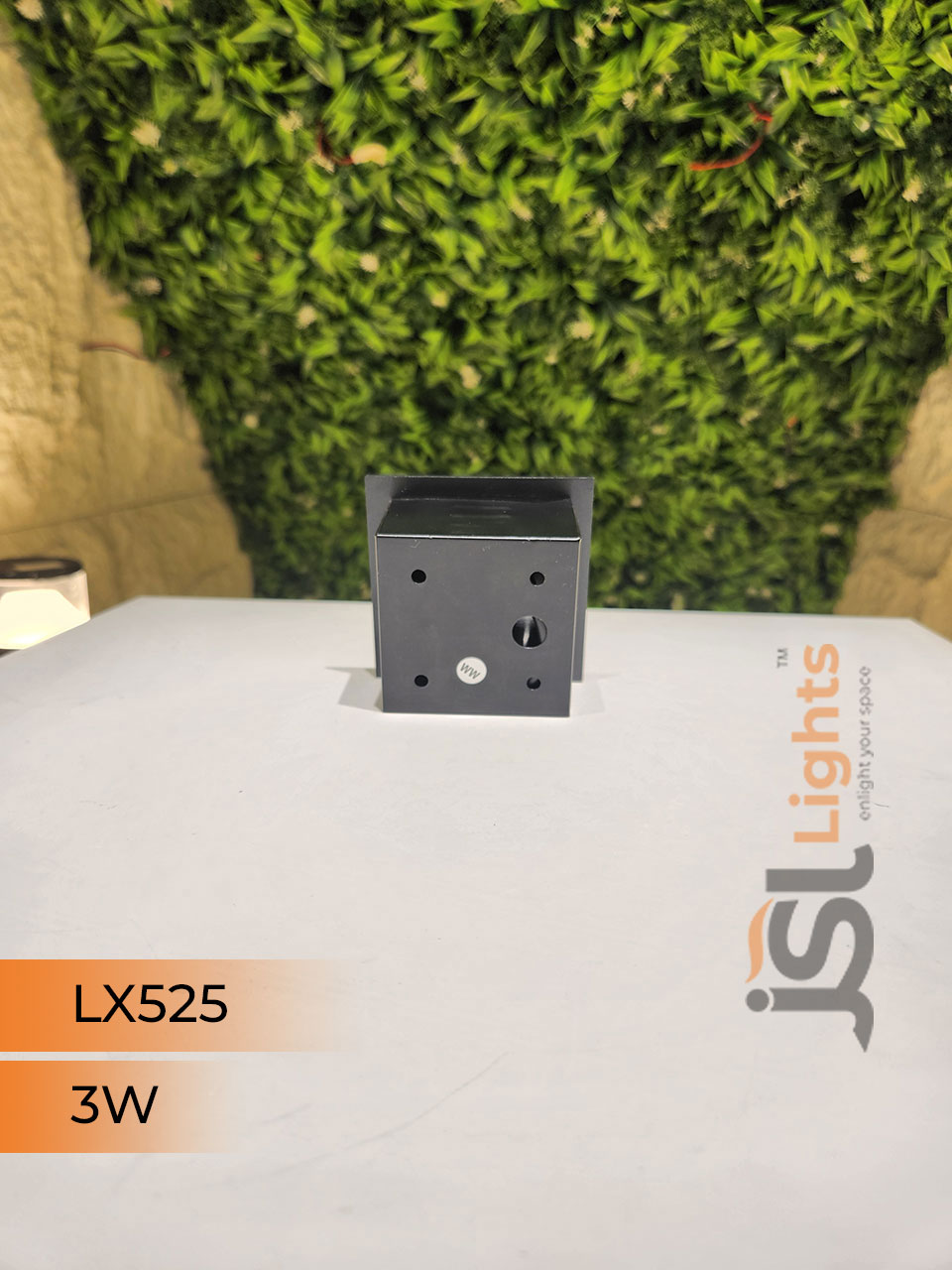 3W LX Garden Black Sensor Foot Light 525 Aluminium Body Stair Light