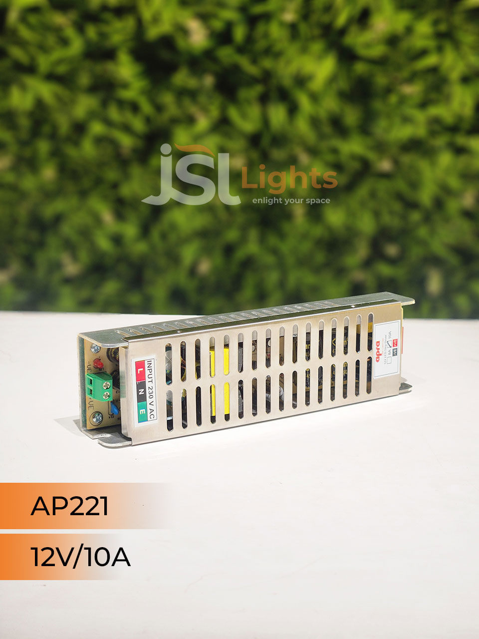 Apra 12V 10A Heavy LED Strip Constant Current Driver AP221