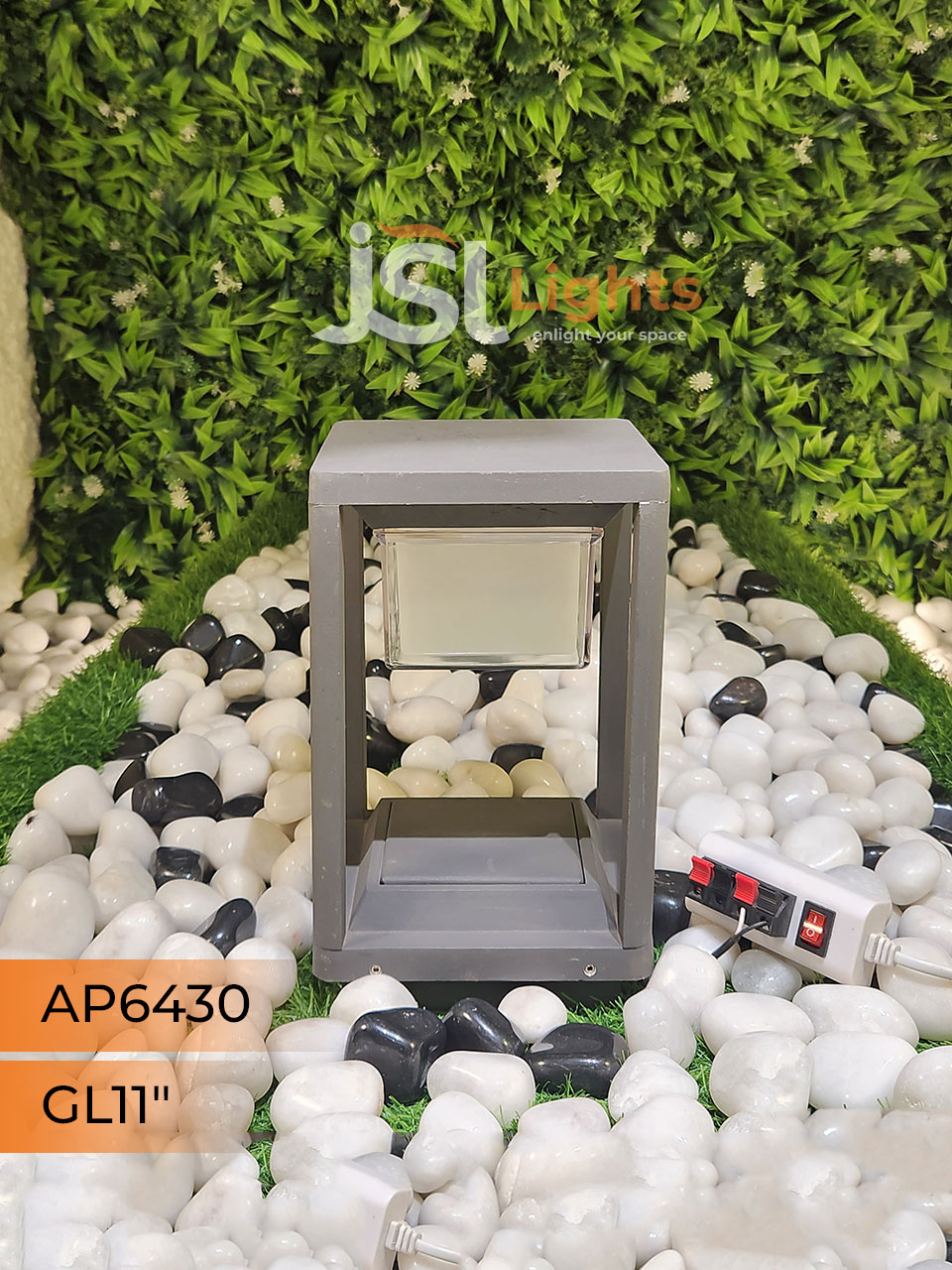 AP 6430 Outdoor Garden Gate Light 11" Waterproof Pathway Light with 12w LED