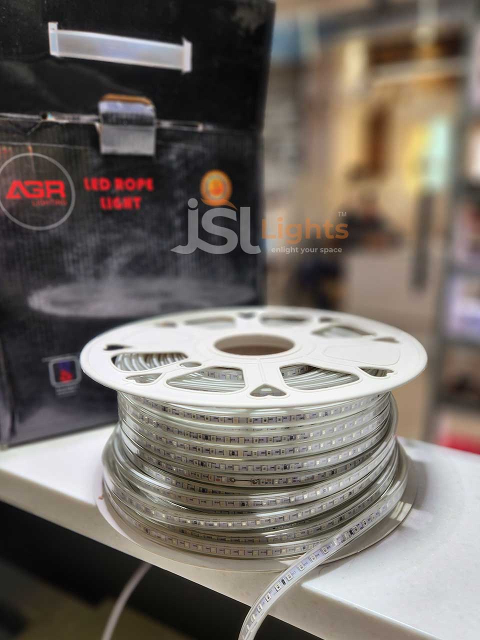 50 Meter Red SMD 2835 Rope Light 120 LED Ceiling Cove Light for Outdoor Waterproof IP65 LED Strip Light