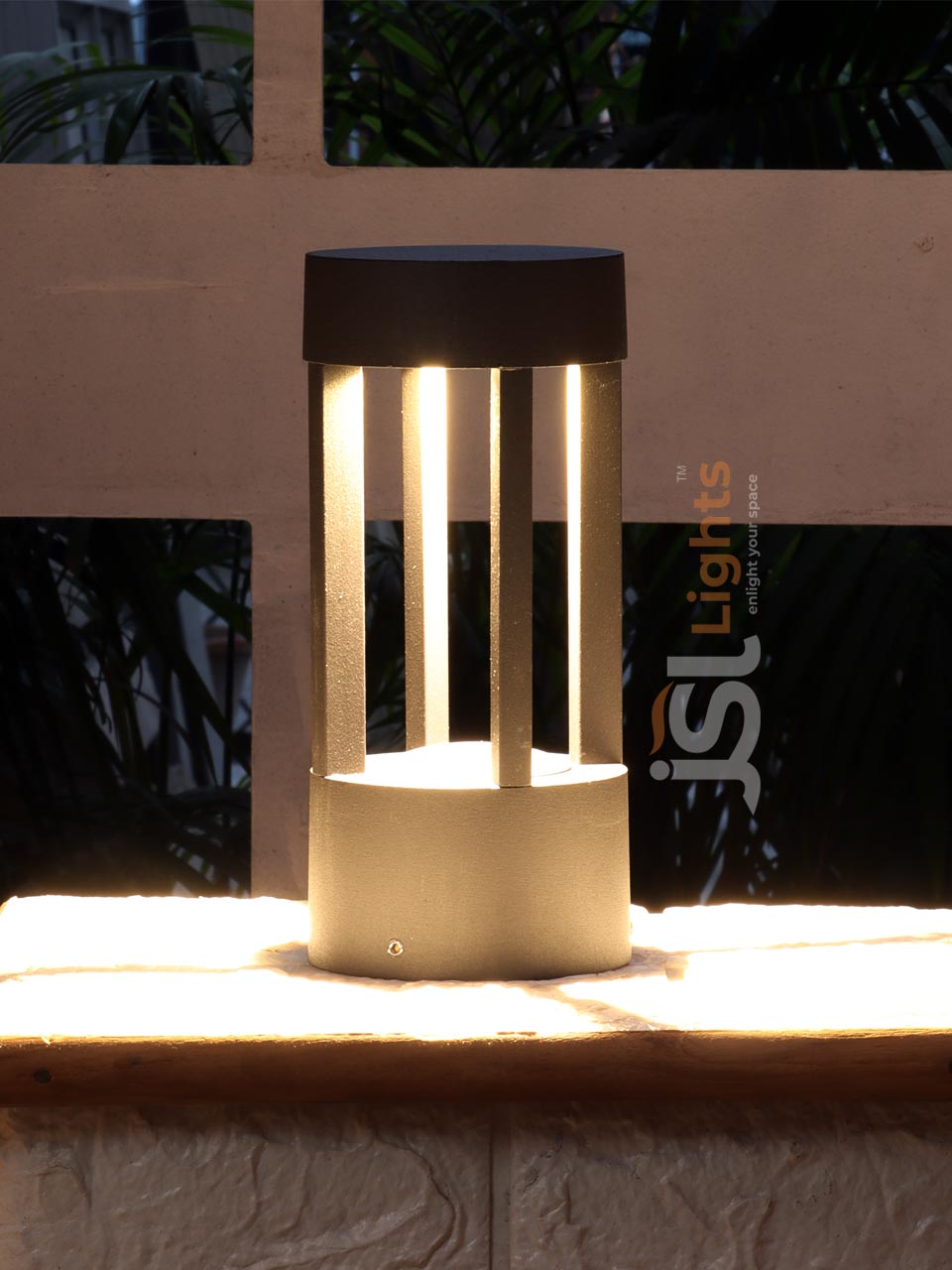 11" Round LED Gate Light 8585 for Outdoor Pillars 12W Gate Lamp Aluminium Body IP65 Waterproof Pillar Post Light