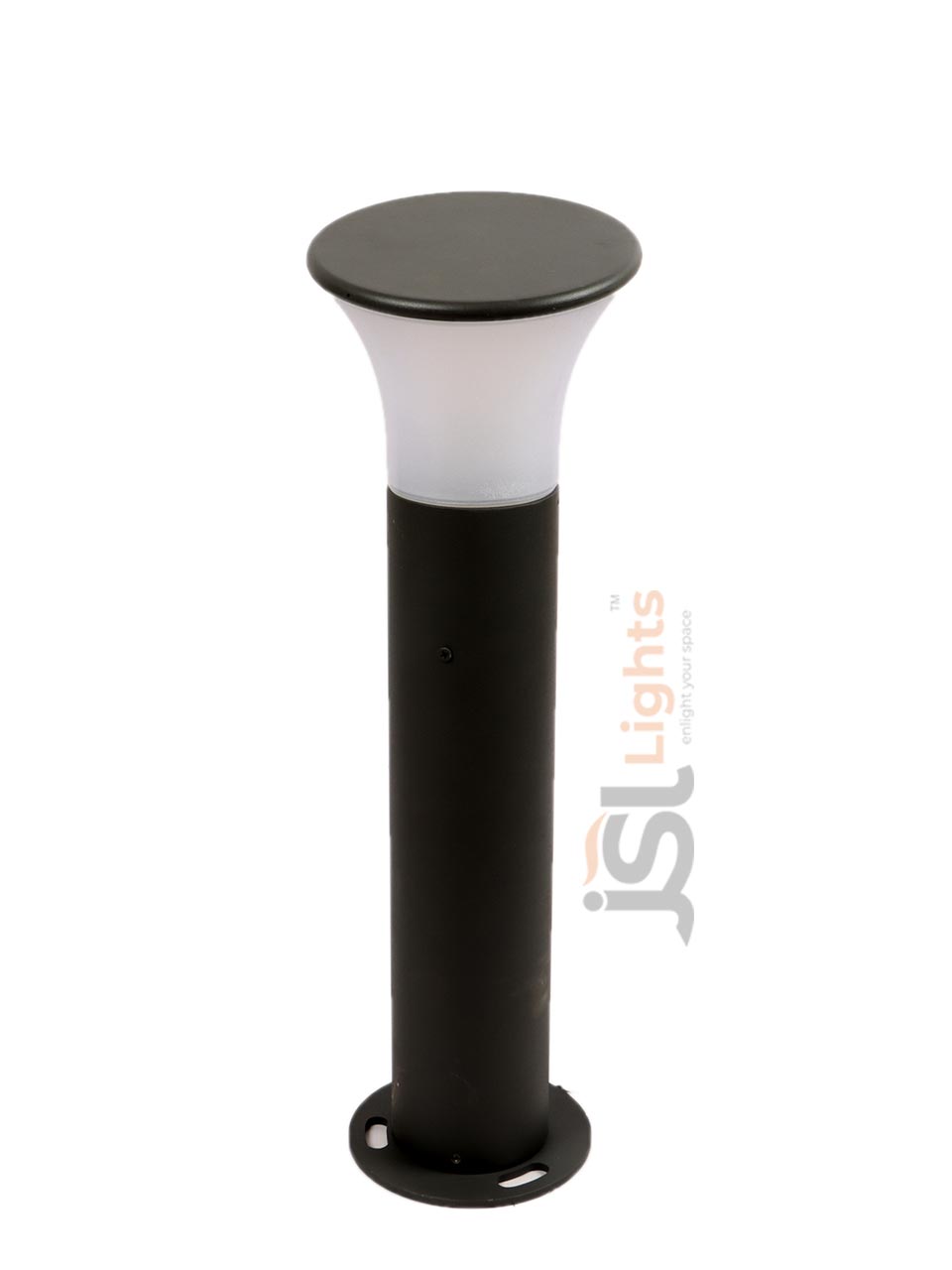 24" Oppo Round Outdoor LED Garden Bollard Light 7299 Pathway Light with B22 Holder Aluminium Body IP65