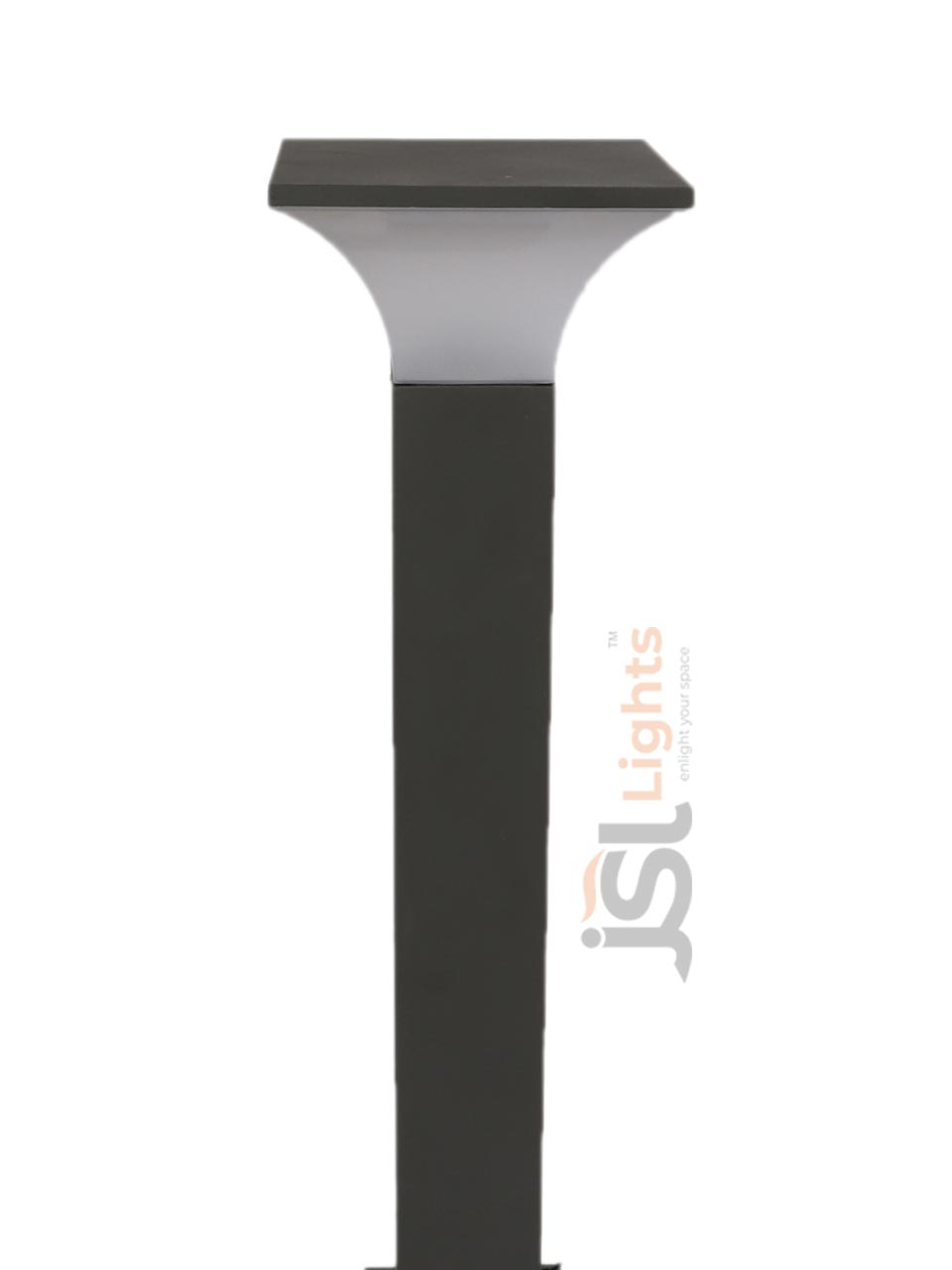 30" Oppo Square Outdoor LED Garden Bollard Light AP270 Pathway Light with B22 Holder Aluminium Body IP65 OFF