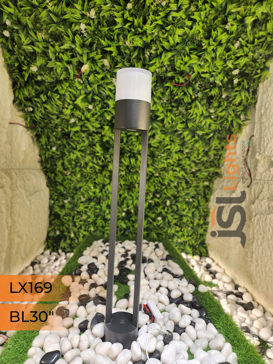 AP 169 Outdoor Garden Bollard Light 30" Waterproof Pathway Light with 12w LED