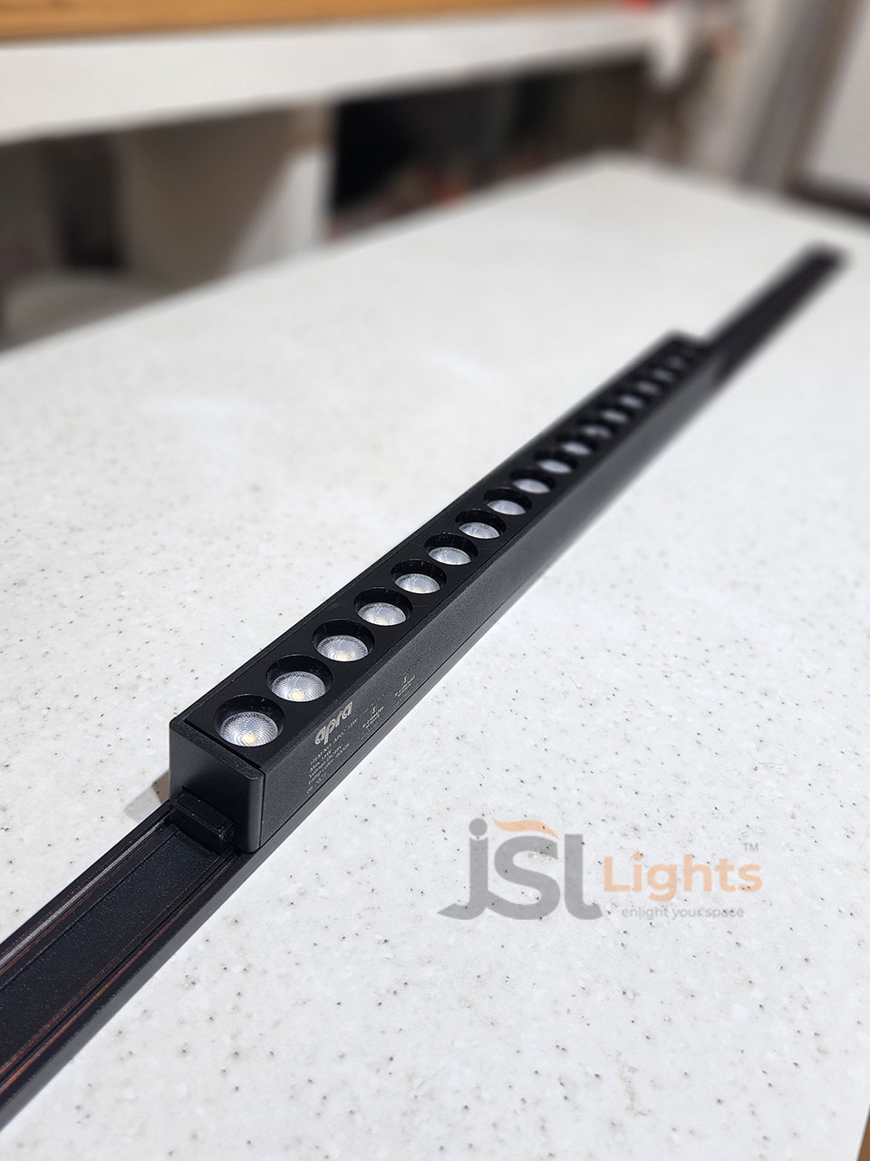 Apra 18W COB Grille Light MG02 for Ultra Thin Magnetic Track Light COB Linear Spotlight Ultra Slim Magnetic Track Light