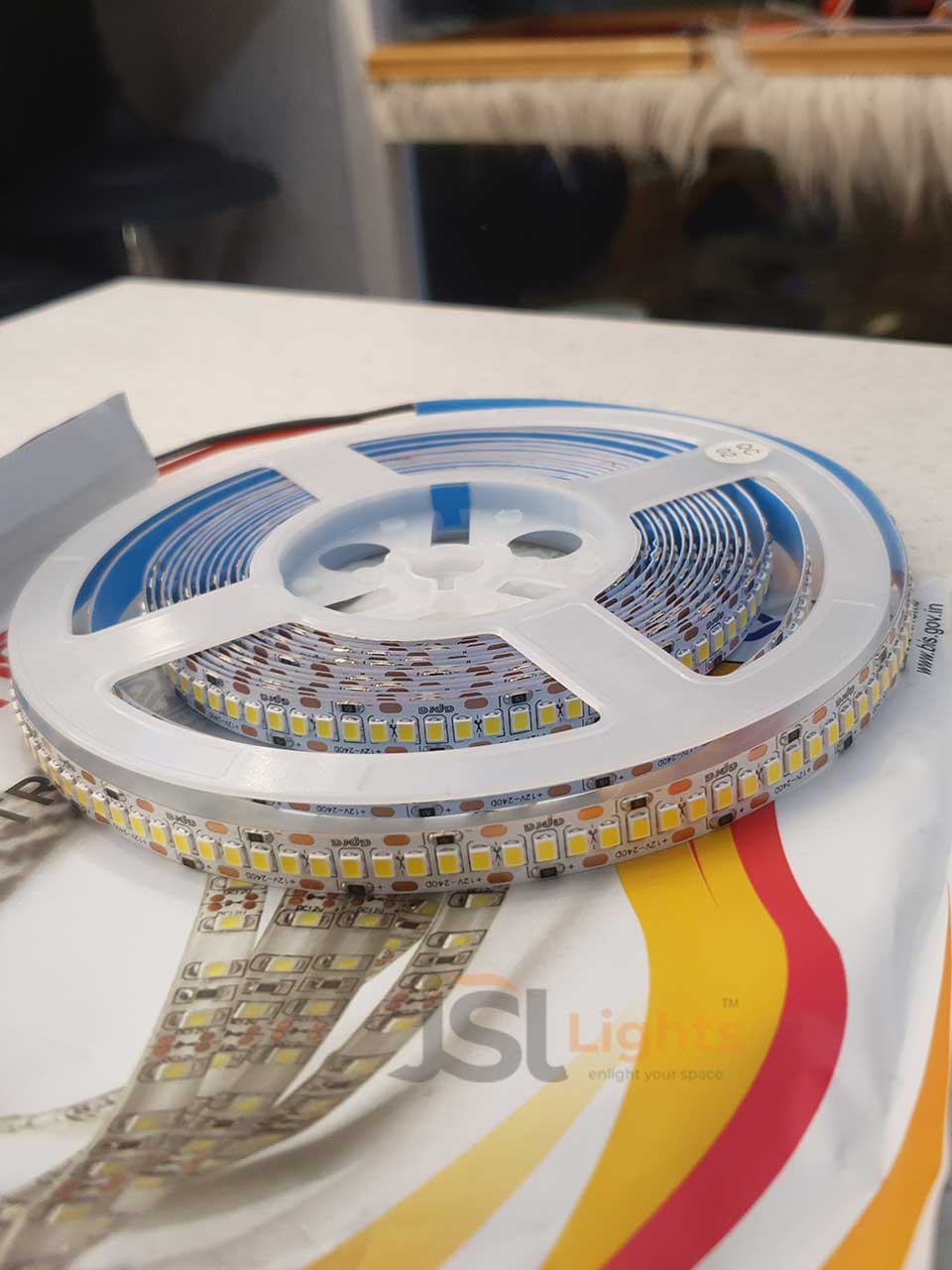 Ultra Premium Apra 240 LED Strip Light for Profile Lighting SMD 2835 IP20 High Brightness Profile Channel Copper LED Strip Light Ceiling Cove Light