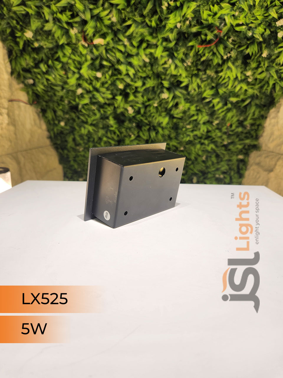 5W LX Garden Black Sensor Foot Light 525 Aluminium Body Stair Light
