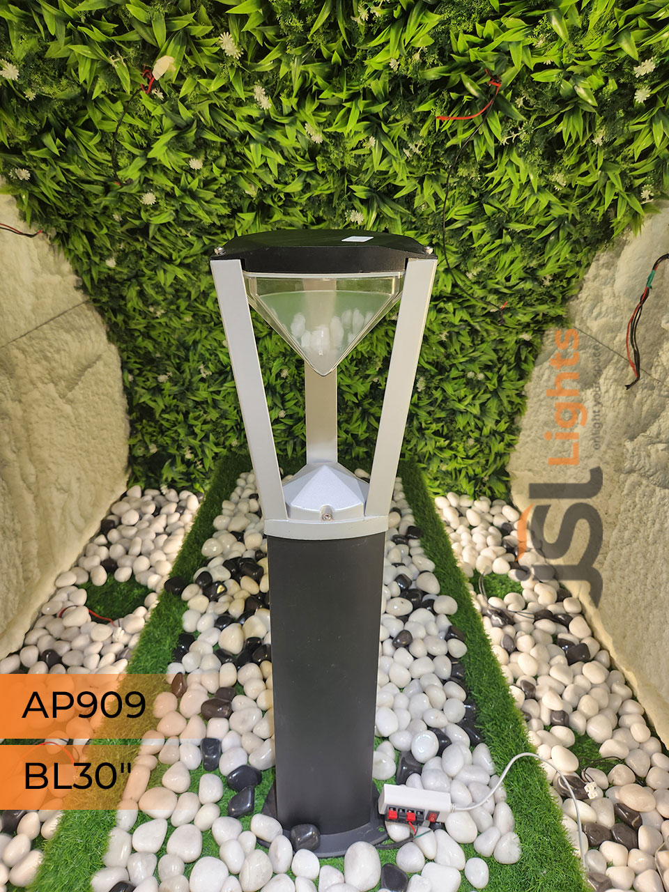 AP 909 Outdoor Garden Bollard Light 30" Waterproof Pathway Light with 12w LED