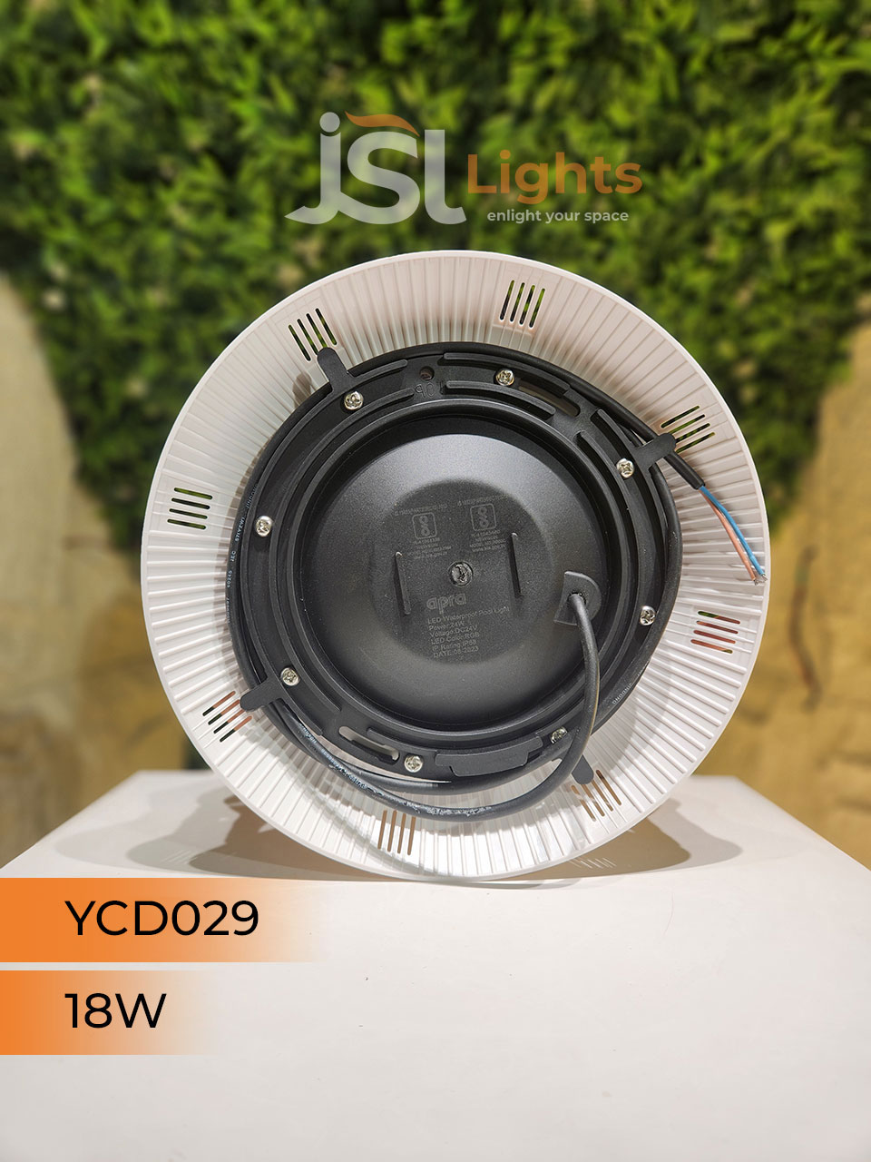 Apra 029-IND 18W Underwater Light Swimming Pool LED Light Waterproof Light IP68 Light
