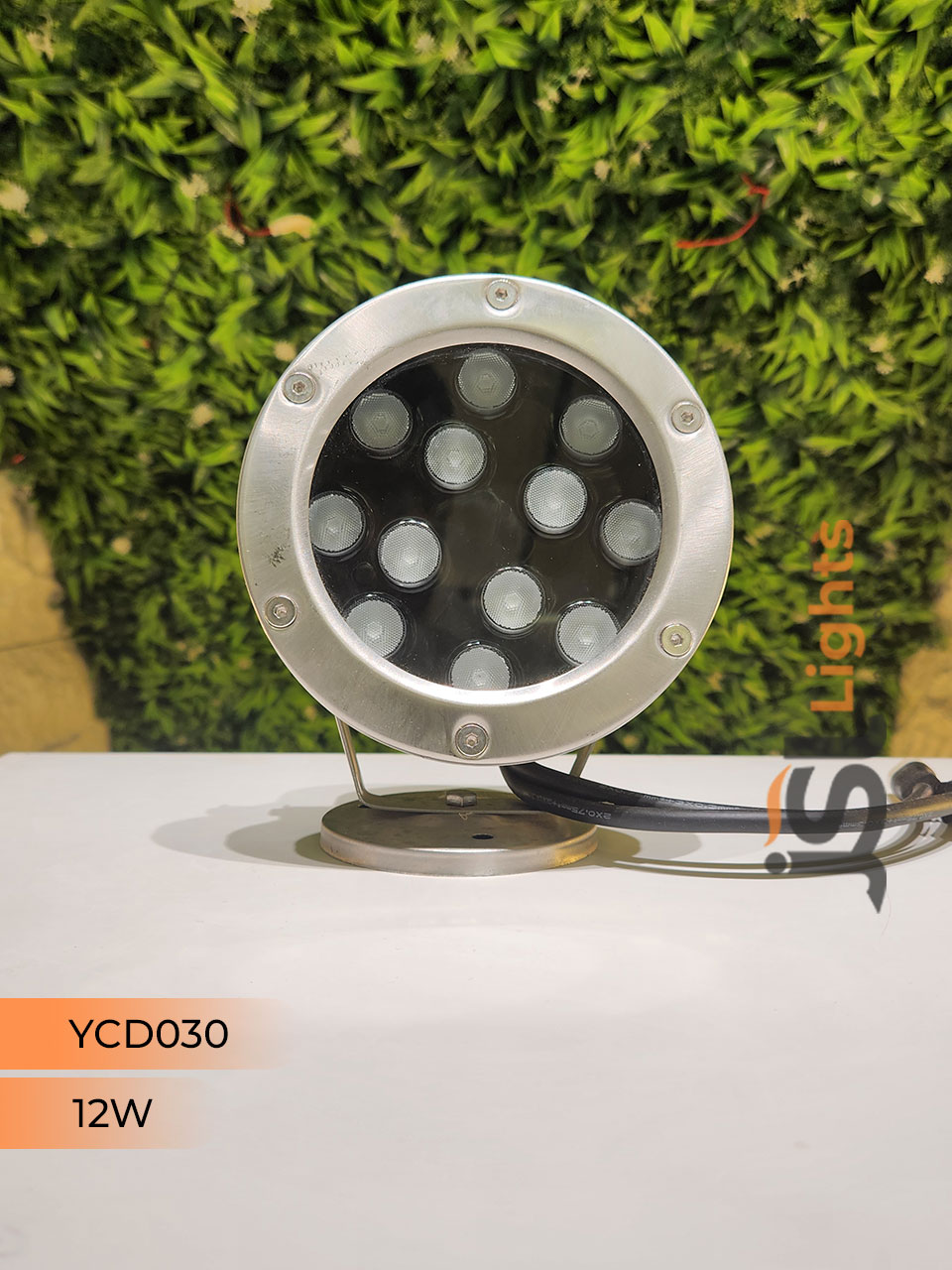 Apra 030 12W Underwater Light Swimming Pool LED Light Waterproof Light IP68 Light