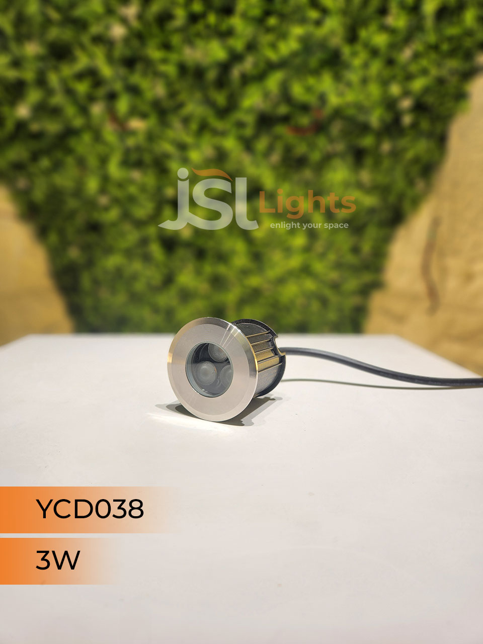 Apra 038 3W Underwater Light Swimming Pool LED Light Waterproof Light IP68 Light