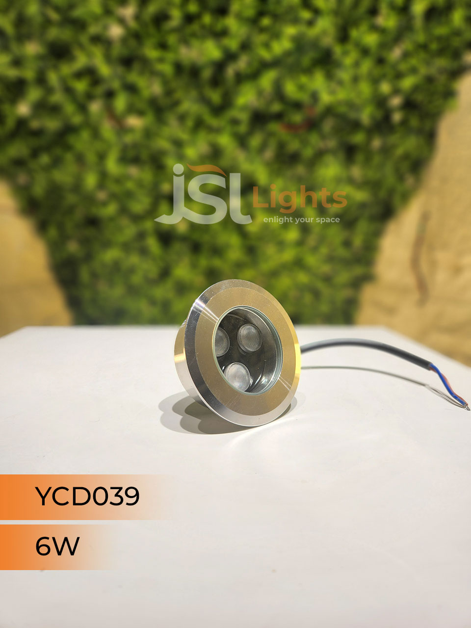Apra 039 6W Underwater Light Swimming Pool LED Light Waterproof Light IP68 Light