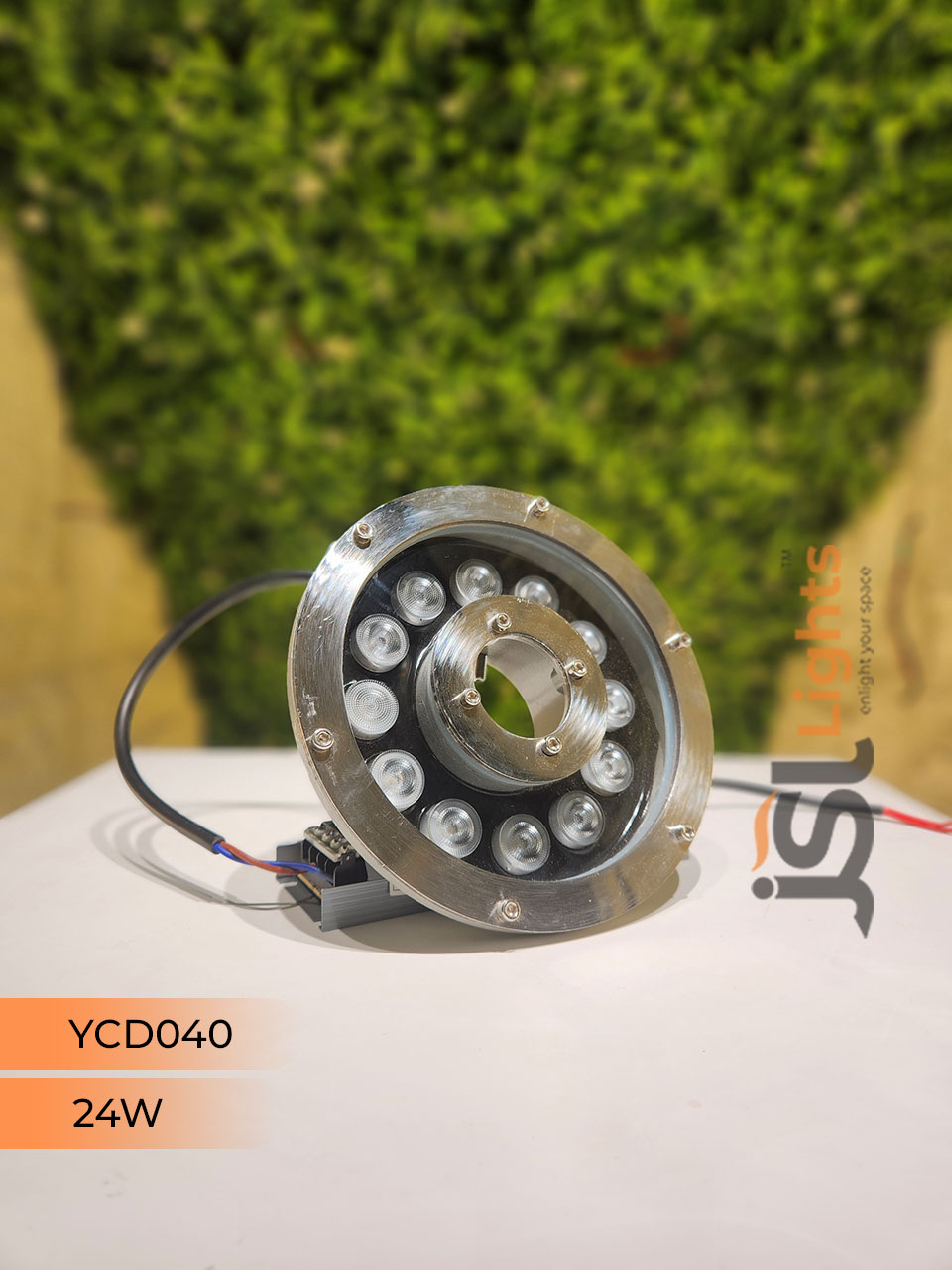 Apra 040 24W Underwater Nozzle Light Swimming Pool LED Light Waterproof Light IP68 Light