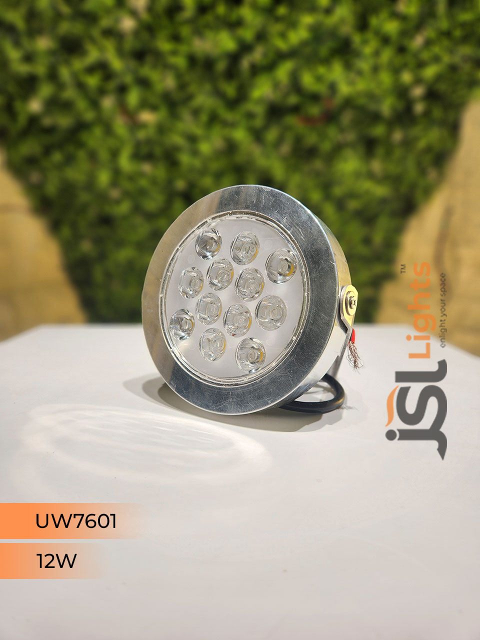 Apra 7601-IND 12W Underwater Surface Light Swimming Pool LED Light Waterproof Light IP68 Light