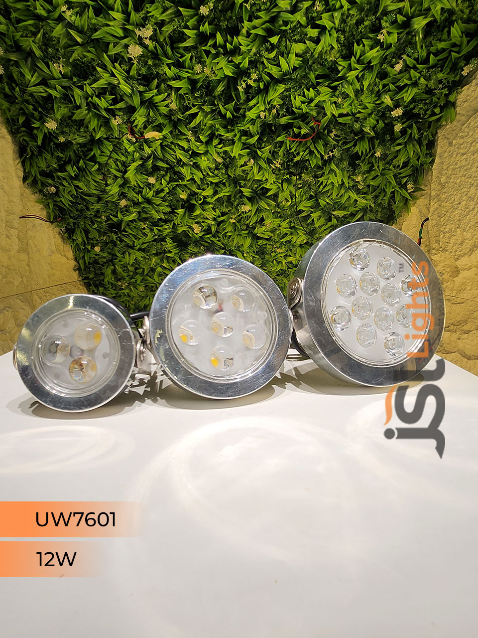 Apra 7601-IND 12W Underwater Surface Light Swimming Pool LED Light Waterproof Light IP68 Light