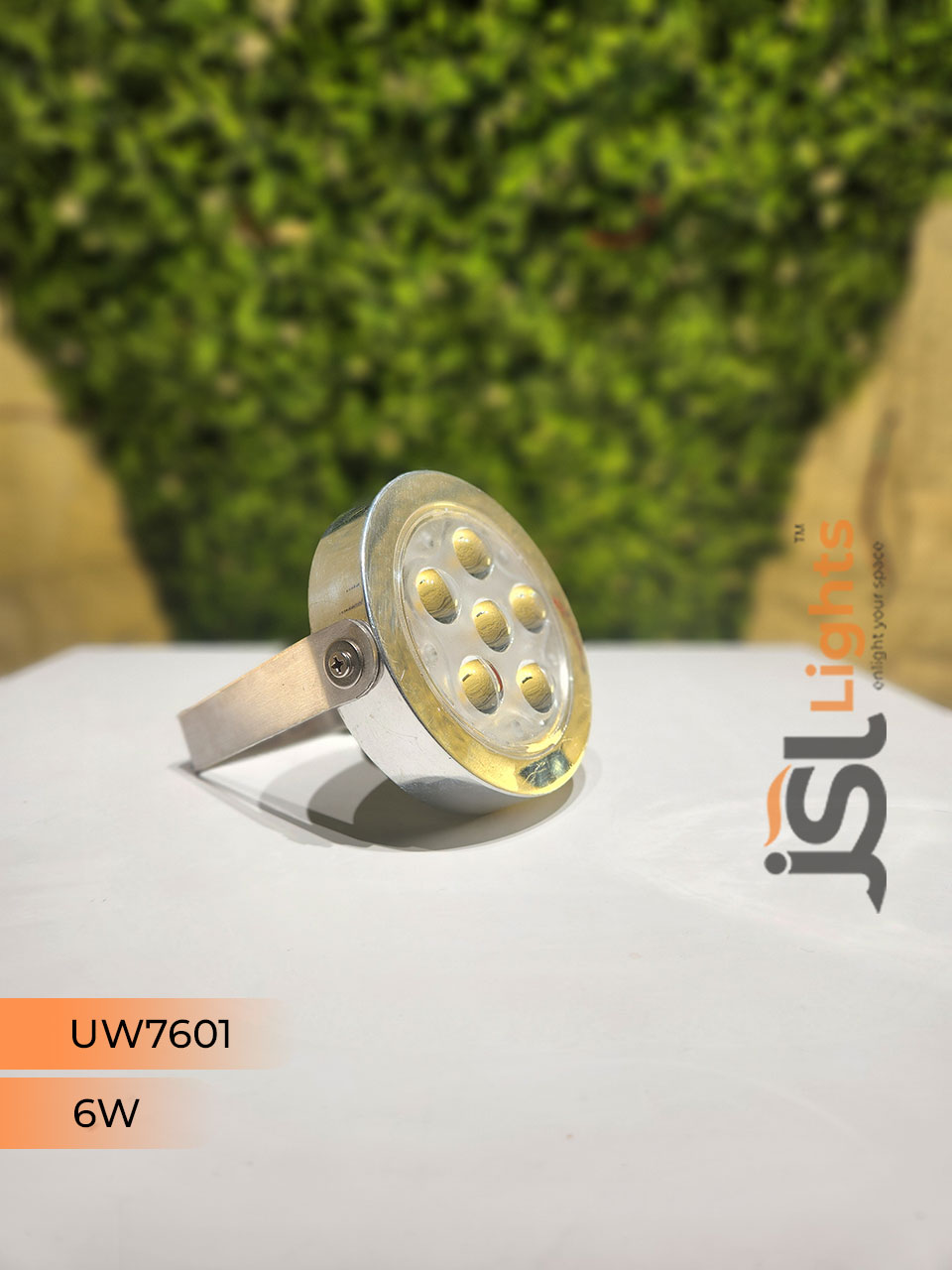 Apra 7601-IND 6W Underwater Surface Light Swimming Pool LED Light Waterproof Light IP68 Light