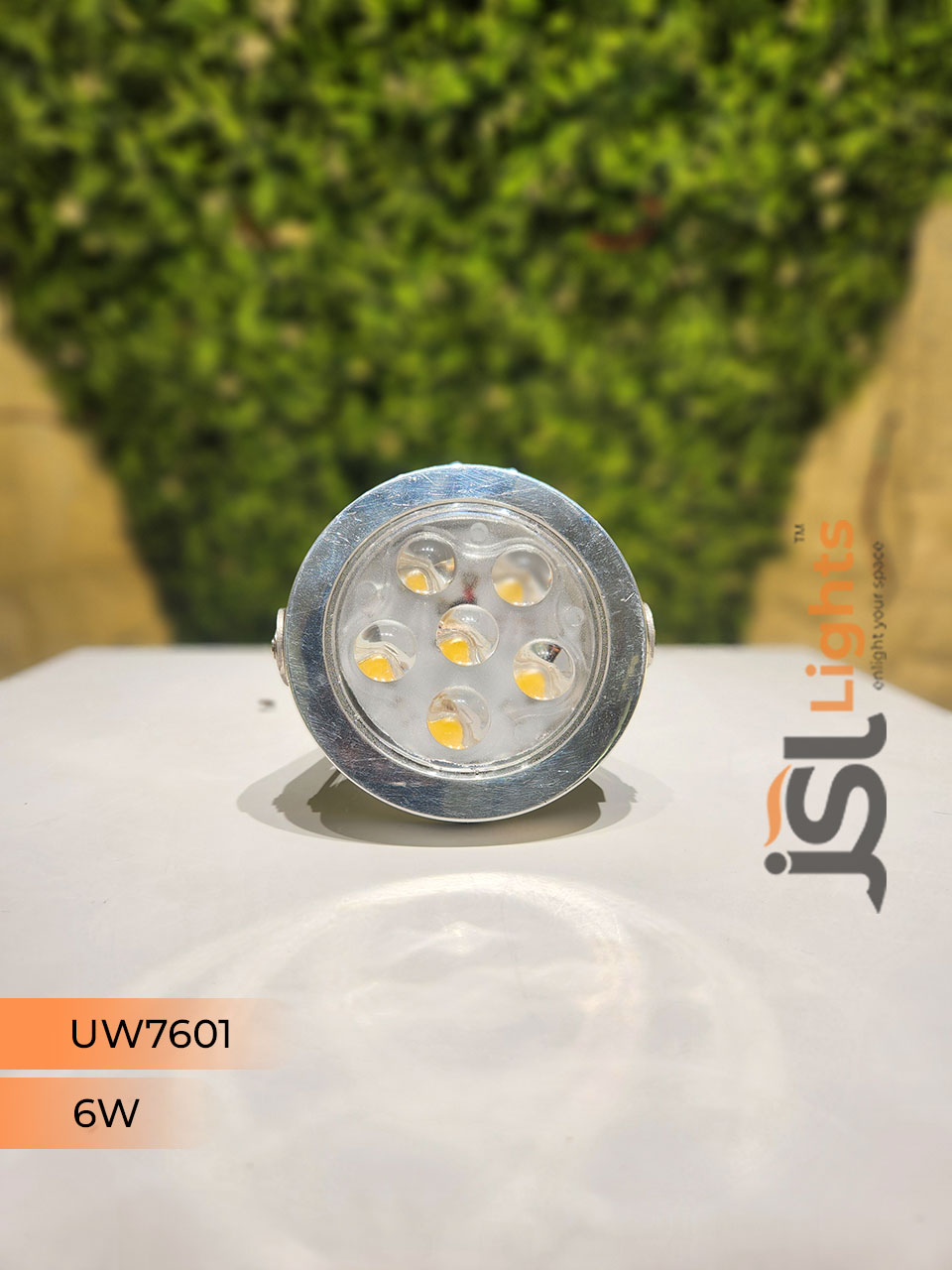 Apra 7601-IND 6W Underwater Surface Light Swimming Pool LED Light Waterproof Light IP68 Light