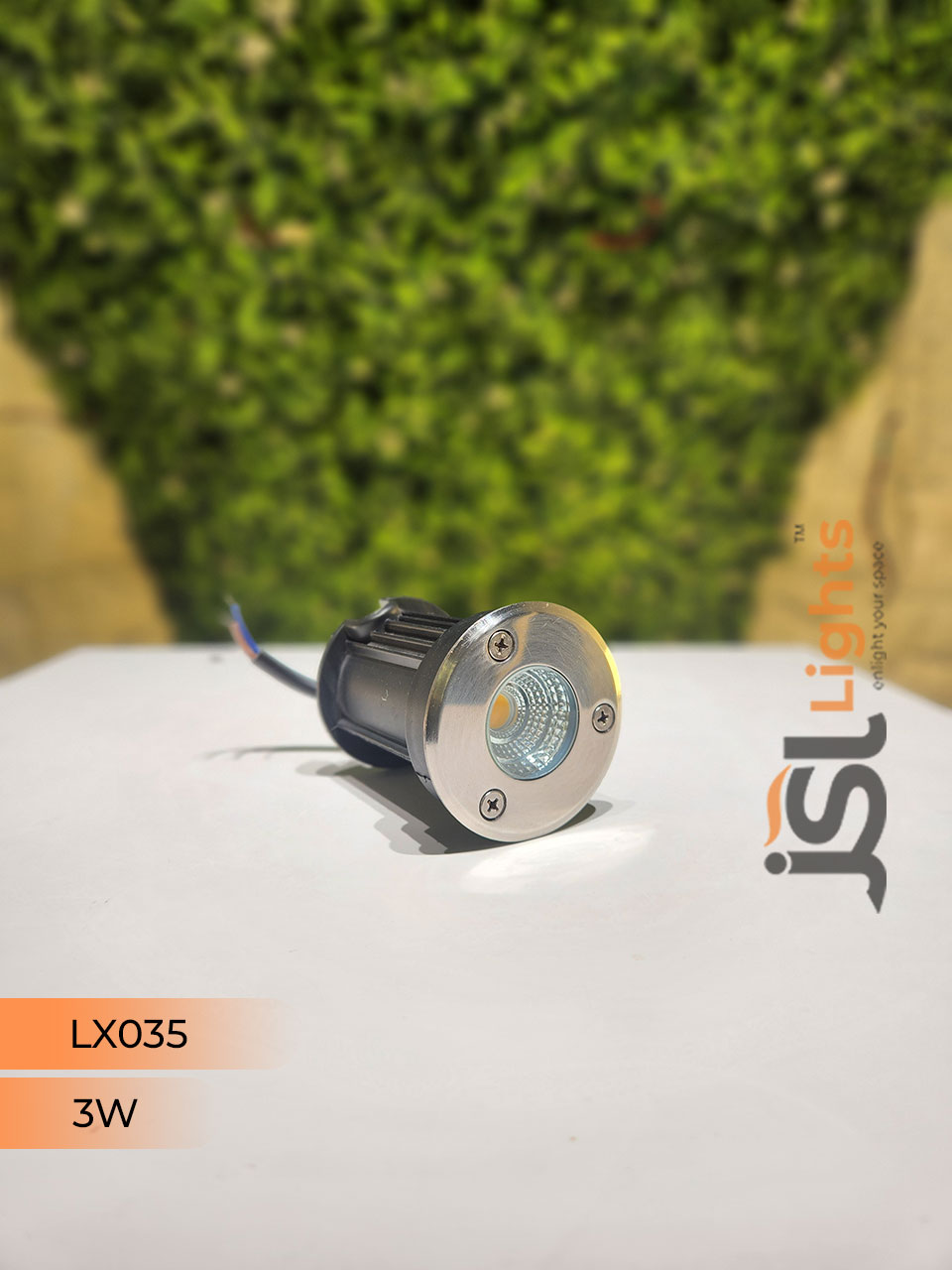 LX 035 3W Ground Burial Light Under Ground Pathway Light