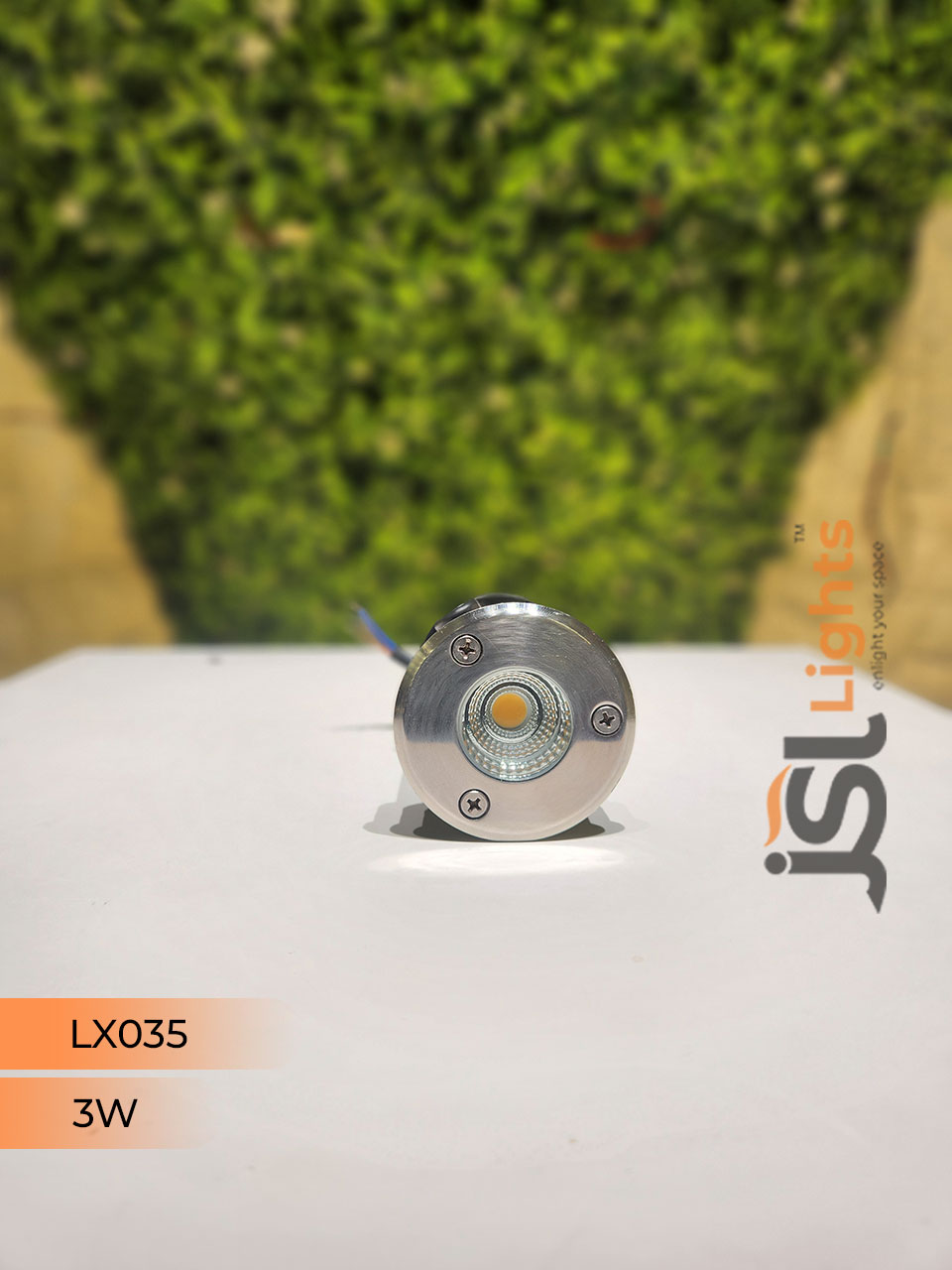 LX 035 3W Ground Burial Light Under Ground Pathway Light